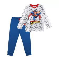 Pijama Niño Superman New Fly Blanco Dc Comics