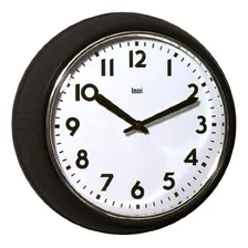 Reloj De Pared De La Escuela Bai, Negro