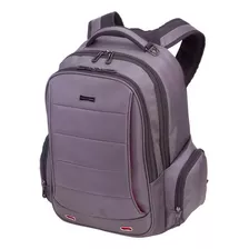 Mochila Notebook 2 Compartimentos Laptop Web 3.0 Plus Cor Cinza