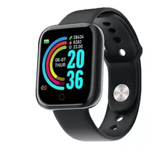 Smartwatch Reloj Inteligente Bluetooth Y68 Color Negro
