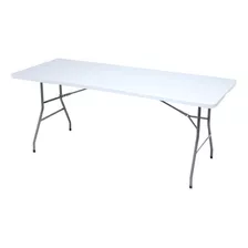 Mesa Plegable Plástico, Portátil Jardín, Portafolio 180 Cm