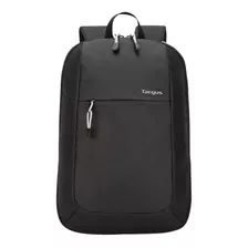 Mochila Targus Intellect Essential P/ Notebook 15.6 - Cover Color Negro Diseño De La Tela Liso