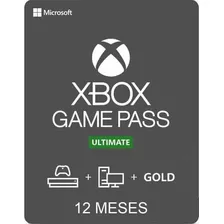 Xbox Game Pass Ultimate 12 Meses