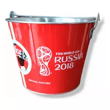 Frapera Hielera Balde Coca Cola Rusia 2018 Vintage