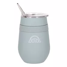 Mug Hierba Mate Cucao 360ml Gris Doite