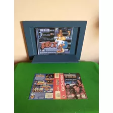 Sega Genesis Wrestle Mania The Arcade Game Encarte Original