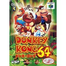 Jogo Donkey Kong 64 Para Nintendo 64 Original N64
