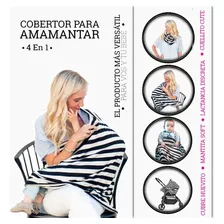 Cobertor Amamantar Cubre Huevito Manta Lactancia Cover 4en1