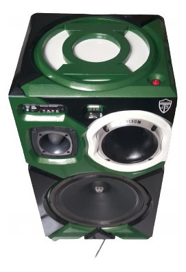 Caixa Bob Vazia 4 Vias Falante 12 Woofer Crua Jholsom