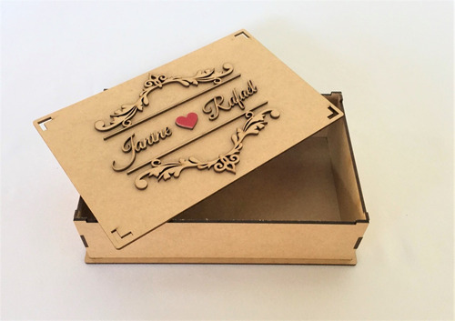 13 Caixas Convite Padrinhos De Casamento Arabesco 6cm