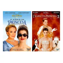 2 Dvds O Diário Da Princesa 1 E 2 (dublados)