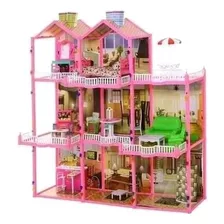 Casa Para Muñecas Barbie 3 Pisos Sueños. 