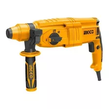 Rotomartillo Electroneumático Ingco Tools Rgh9028 Amarillo Frecuencia De 50hz/60hz Con 800w De Potencia 110v-120v