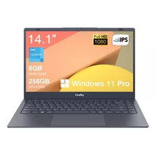 Ultrabook Coolby Yealbook Yealbook Pro Gris 14.1 , Intel Celeron J4005 8gb De Ram 256gb Ssd, Intel Uhd Graphics 600 60 Hz 1920x1080px Windows 11 Pro