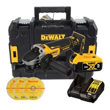 Esmerilhadeira Dewalt Dcg413 20v Bat 5ah Bivolt Maleta Disco