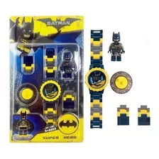 Batman Reloj Digital Con Minifigura Articulada