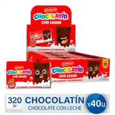 Chocolate Negro Georgalos Chocolatin X40 Unidades