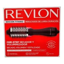 Cepillo Secador Revlon One-step Titanium Max Edition