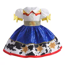 Toy Story Jessie Vestido Fantasia Para Meninas Halloween