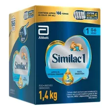 Similac 1 Caja 5hmos 1400gs (4bol 350g)