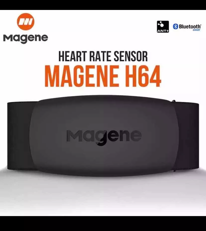 Cinta Cardíaca Magene H64 Com Nota Fiscal (ant+ E Bluetooth)