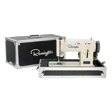 Máquina De Coser Telas Pesadas Remington R105 Profesional Color Blanco