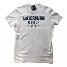 Camiseta Abercrombie & Fitch Branca P