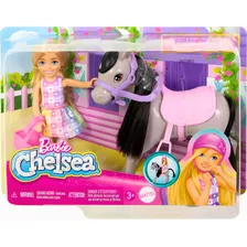 Boneca Barbie Chelsea Conjunto Passeio De Pônei Htk29 Mattel