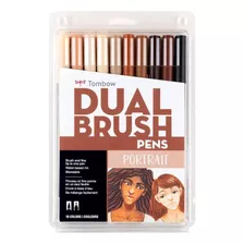 Tombow Dual End Brush Pen Sets (retrato) 1 Pieza Sku# 183196