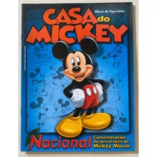 Álbum Casa Do Mickey - Nacional Supermercados - Vazio - 2003