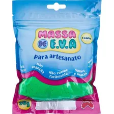 Massa De Eva Para Modelar Make+ Pacote 50g Verde Escuro