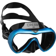 Visor Máscara Cressi A1 Para Buceo Y Snorkeling Color Azul