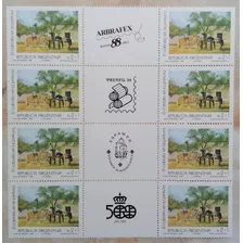 Argentina Caballos Entrecintas Gj 2414-8 Pint 88 Mint L15617