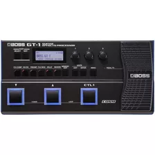 Pedal De Efecto Boss Guitar Effects Processor Gt-1 Negro