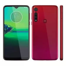 Celular Motorola Moto G8play Vermelho Magenta