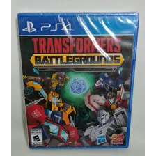 Transformers Battlegrounds Nuevo Físico Sellado Para Tu Ps4