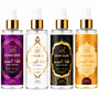 Body Splash Arabe C/4un 200ml Perfume Feminino De Luxo