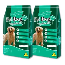 Kit 2 Ração Natural Vegetariana Premium Cães 2kg Fri Dog