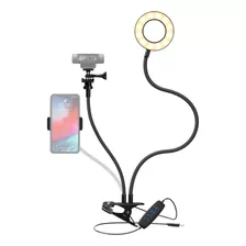 Knox Gear Soporte De Luz De Anillo Para Selfie Con Clip Con