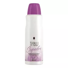 Desodorante Spray Tabu Segredos 90ml Fragrância Segredos