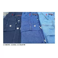 Camisas Jeans Manga Larga (xs - Xl) Para Hombre X Mayor