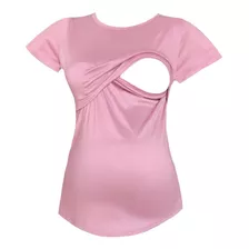 Blusa De Lactancia Lisa. Varios Colores. Mujer. 