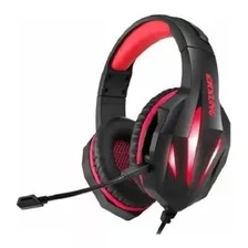 Audífono Gamer J5 Erxung Rojo Techfun