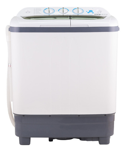 Lavarropas Kanji 2 En 1 Lava - Centrifuga Bomba Extracción 1600rpm