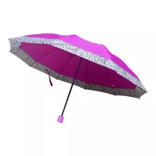 Sombrinha Guarda Chuva Manual Feminino De Bolsa 10 Varetas