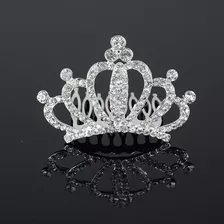 Tocado Tiara Corona Con Peineta Para El Pelo