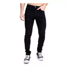 Pantalon Jean Elastizado Negro 