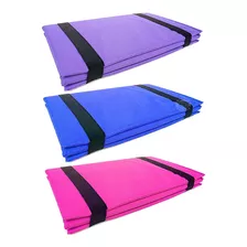 Colchoneta Plegable 1mt X 40cm X 1cm Libro Yoga Gimnasia P