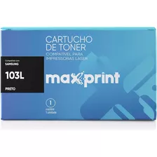 Toner Samsung Mlt-d103l Preto Maxprint