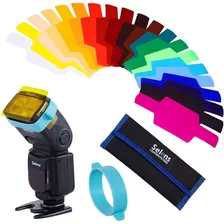 Universal Flash Gels Lighting Filter Secg Pcs Kits De C...